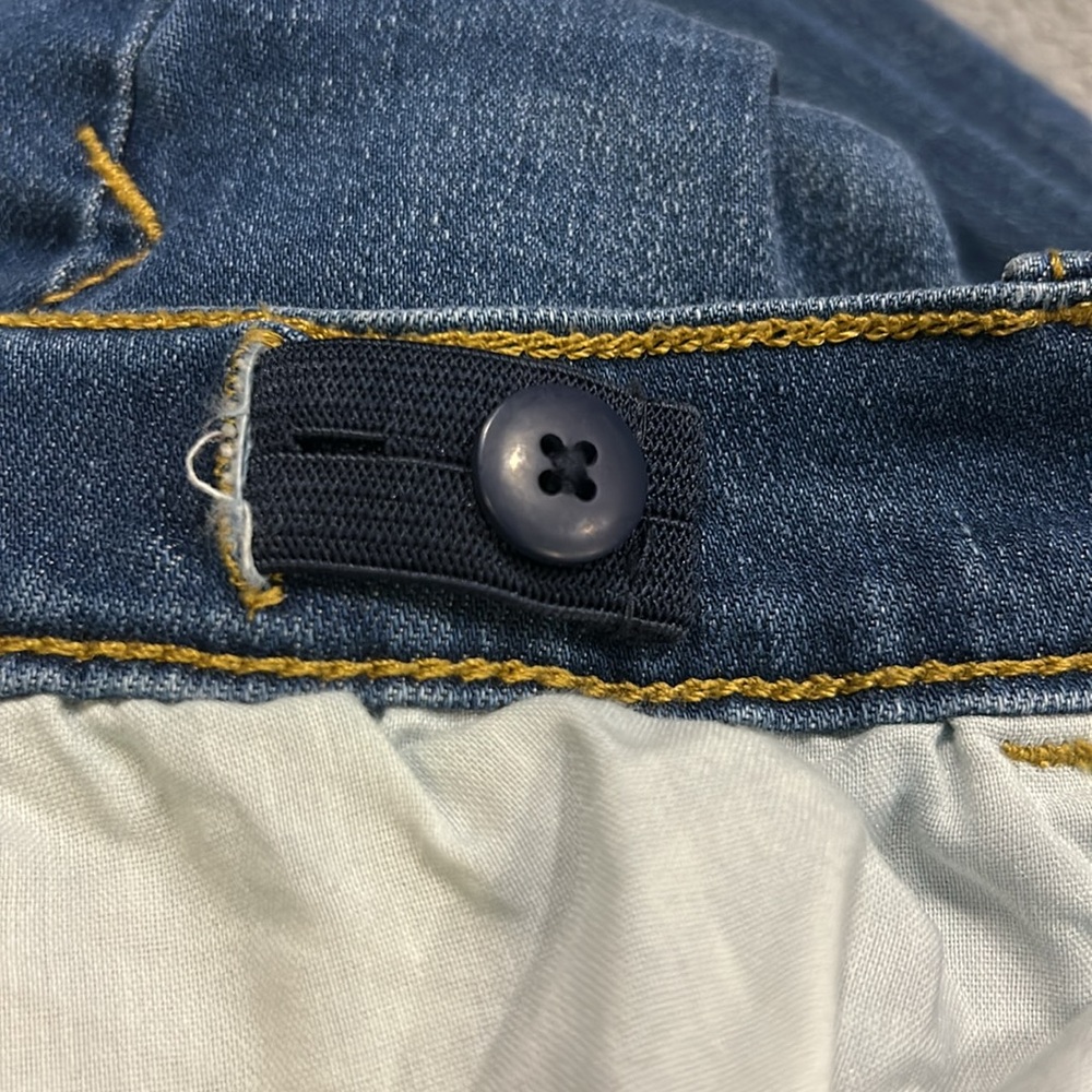 Cat & Jack Boys Blue Denim Straight Leg Stretch Jeans Size 16 - Picture 5 of 6